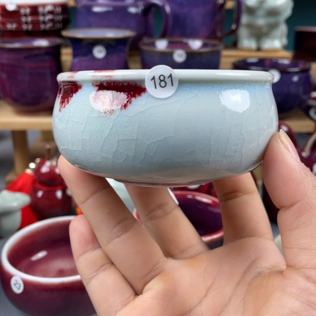 瓷片纯手工制作……微微瑕