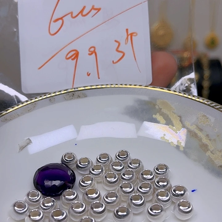 紫晶颈饰银S925镶嵌紫晶925镶嵌96