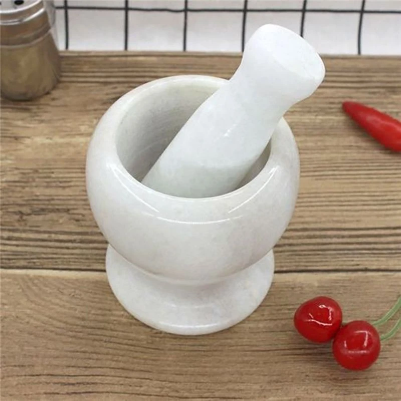 蒜臼子石头捣蒜器石臼家用捣碎罐捣药擂钵手动老式蒜泥器研磨器