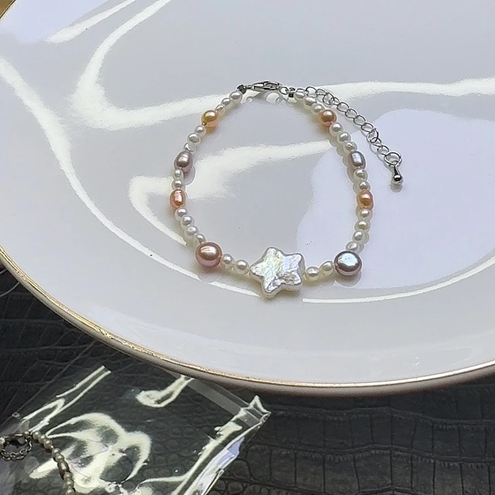 耳饰合金淡水珍珠