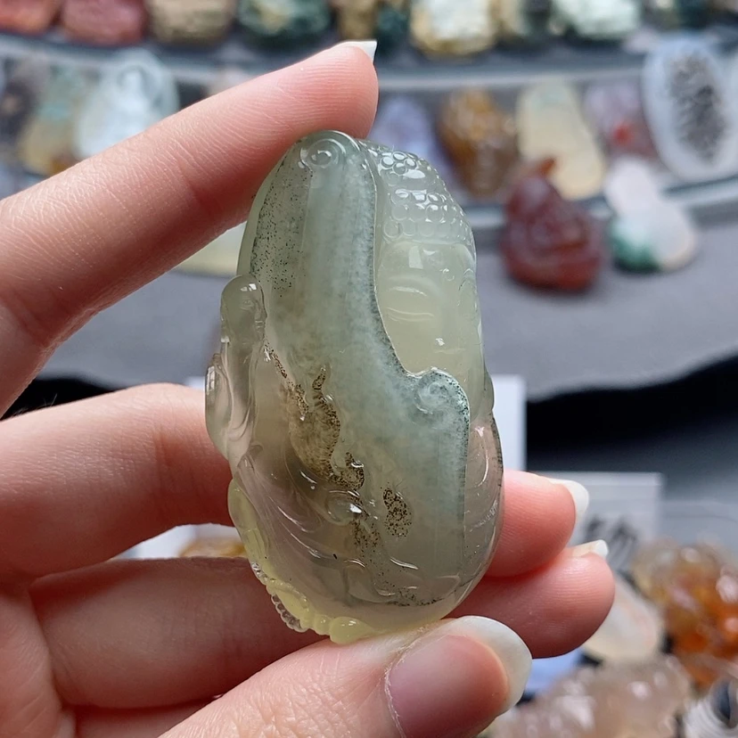 【闪购商品】未镶嵌吊坠定制玛瑙70