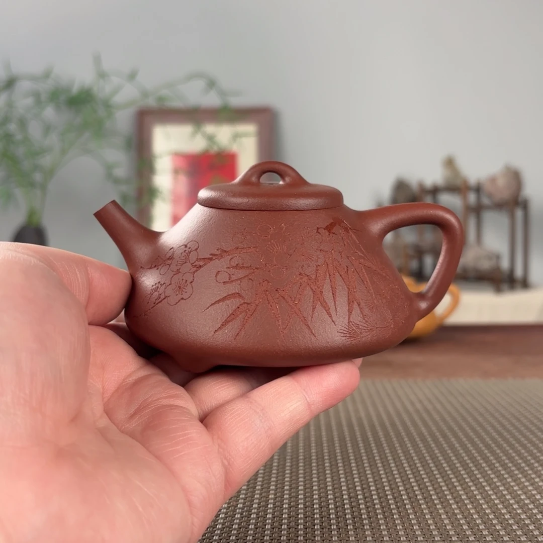 茶壶紫砂黄龙山原矿紫砂壶