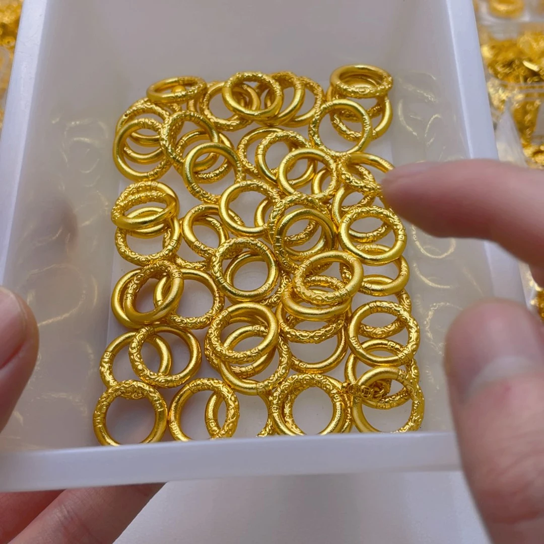 锆石铜合金乾坤圈跑环2颗