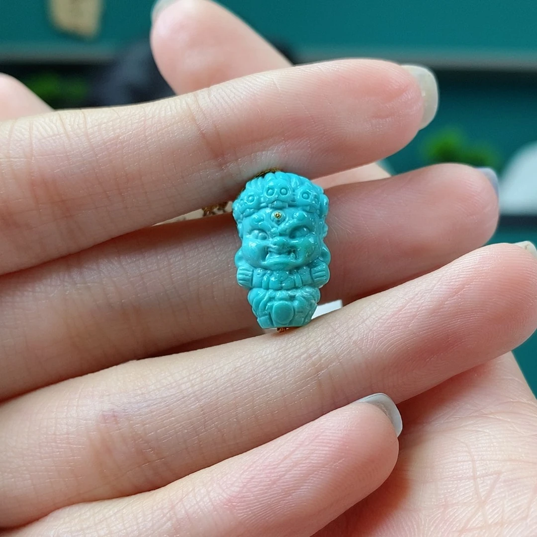 未镶嵌绿松石珠宝奇石