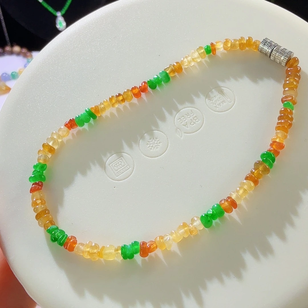 翡翠未镶嵌颈饰买断