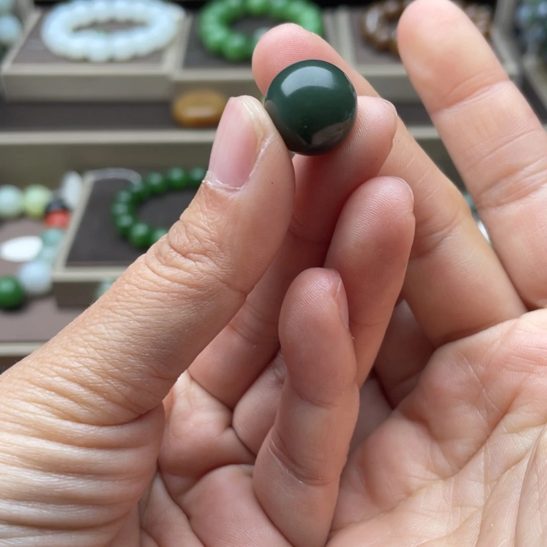 和田玉未镶嵌手链14