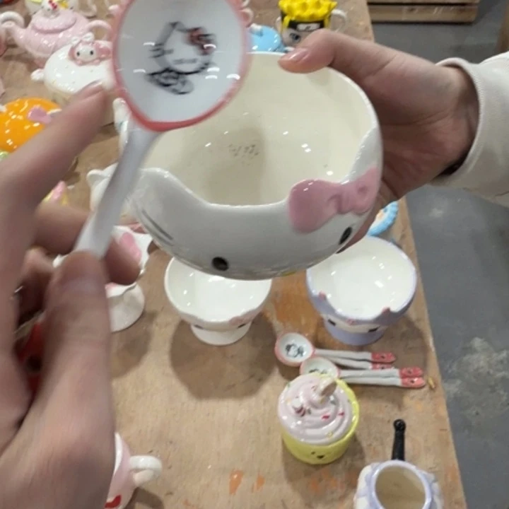 正版 釉下彩高温陶瓷