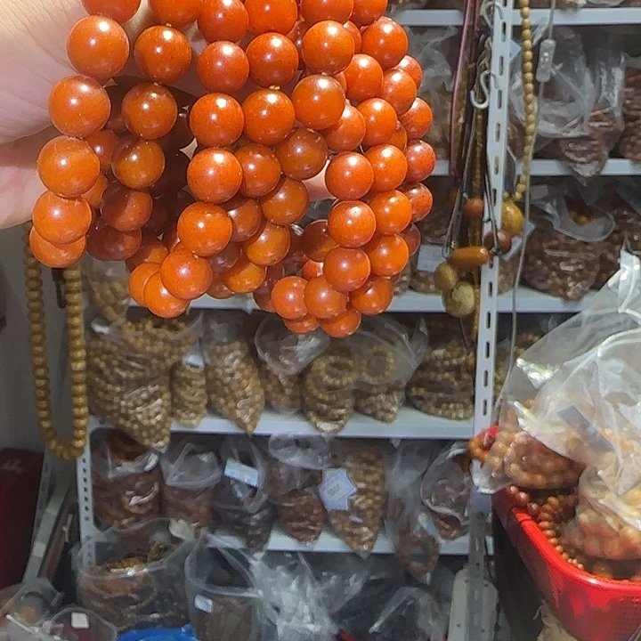 11橘皮圆珠手串多样性发其一