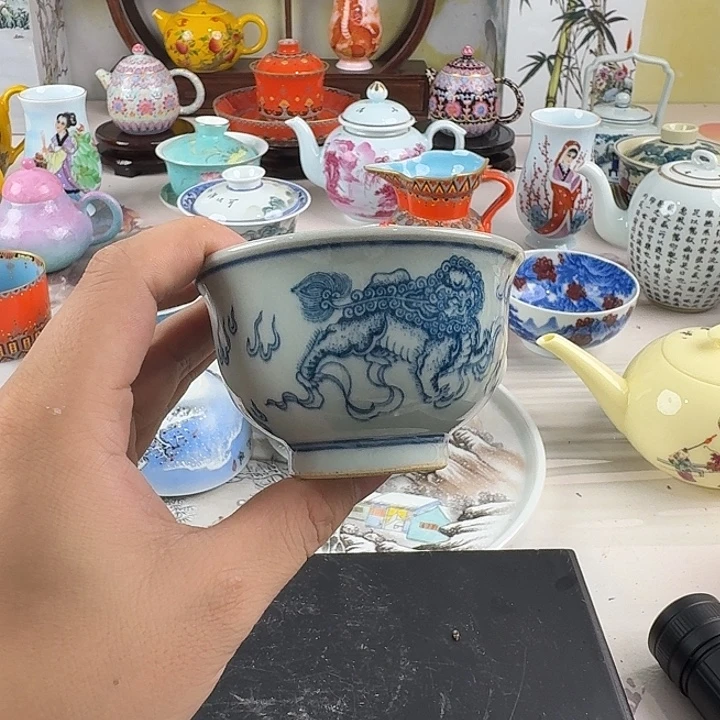 摆件景德镇陶瓷老厂瓷21