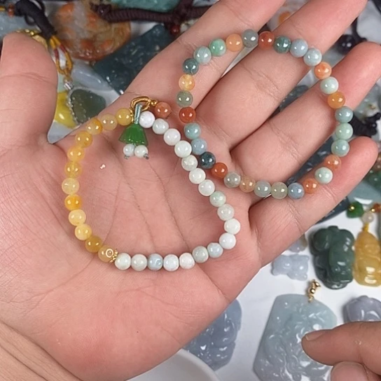 翡翠未镶嵌颈饰天然翡翠拍一发2