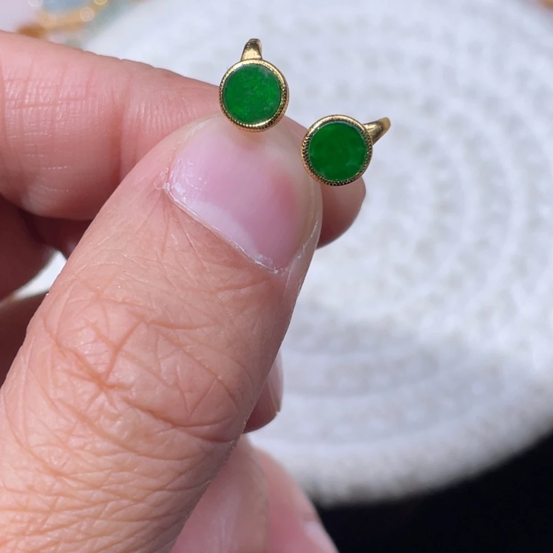 翡翠银S925镶嵌颈饰