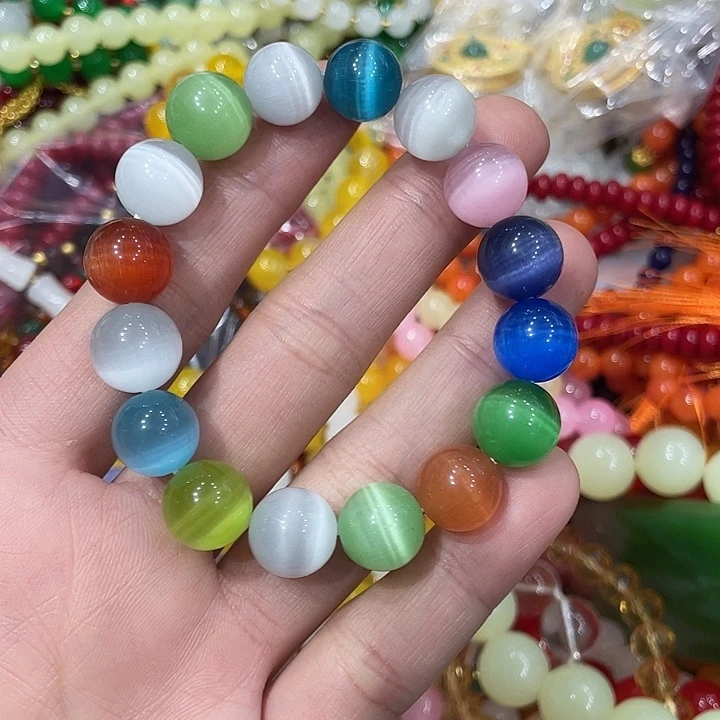 纯铜石英石精美手链