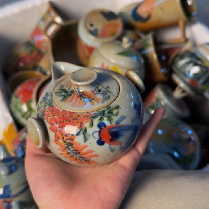 瓷片景德镇陶瓷手工手绘