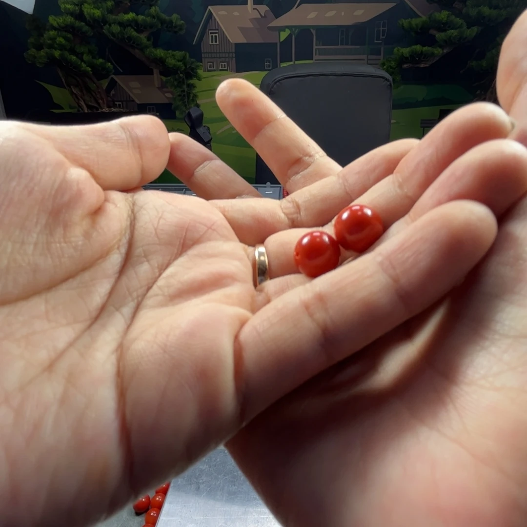 塑***豆未镶嵌手链南红玛瑙