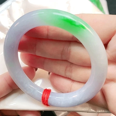 未镶嵌手镯翡翠圆条2880