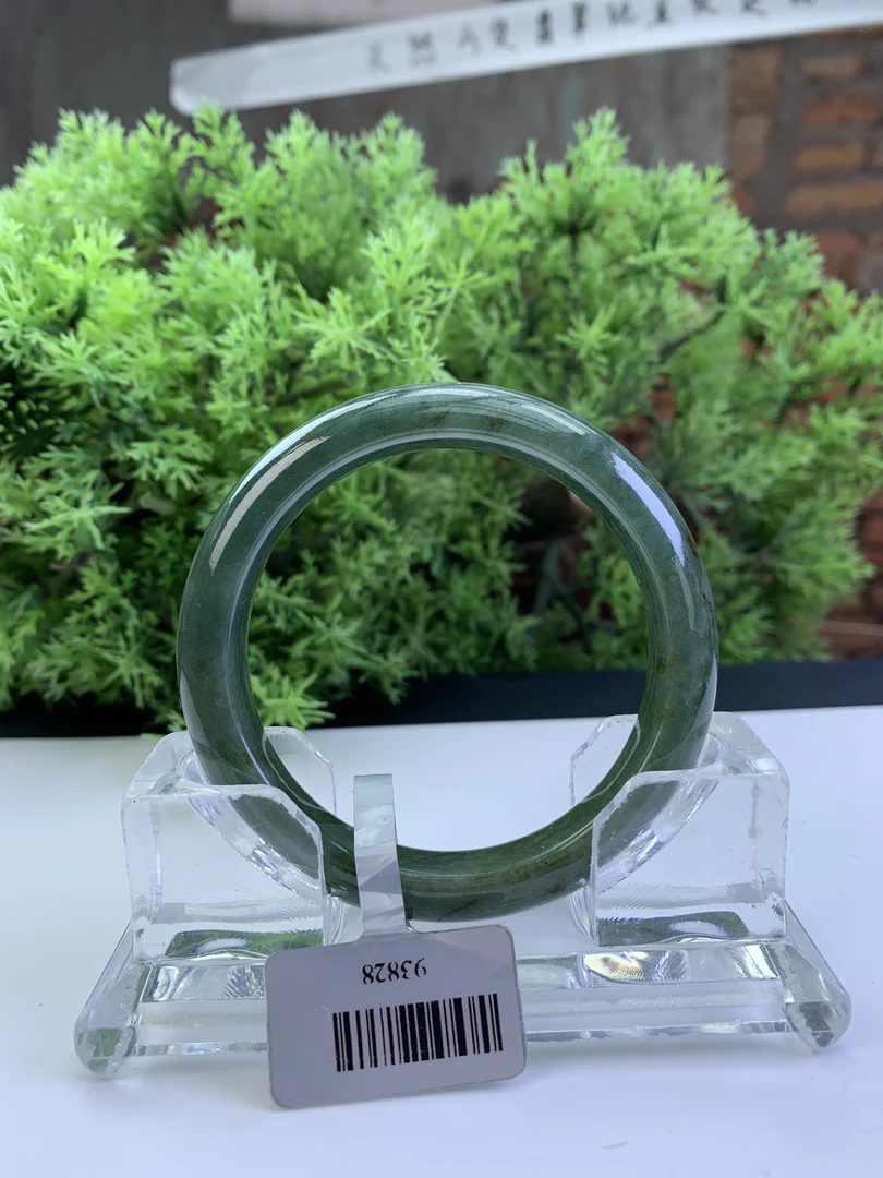 【刘思懿】天然缅甸A货翡翠手镯-H-1