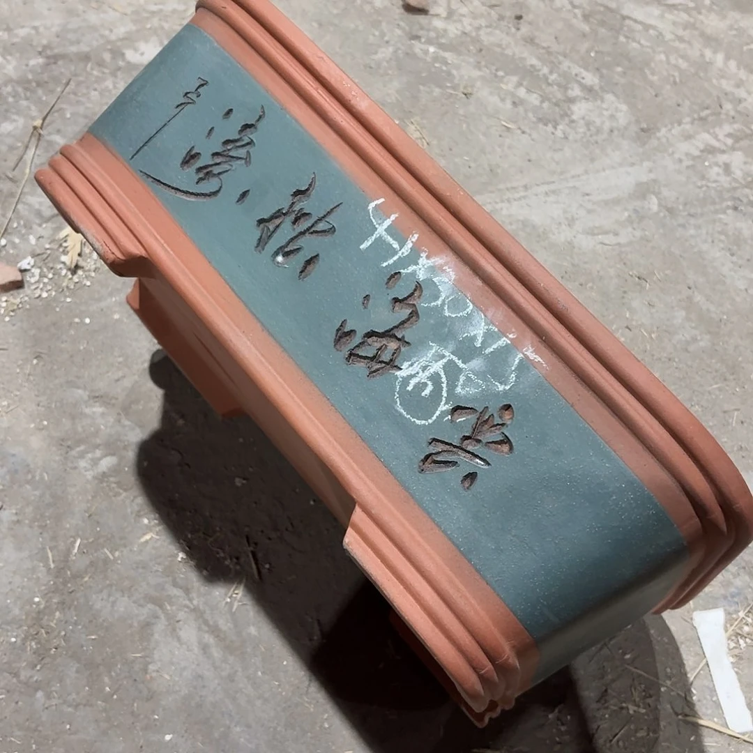 宜兴紫砂花盆，现货发
