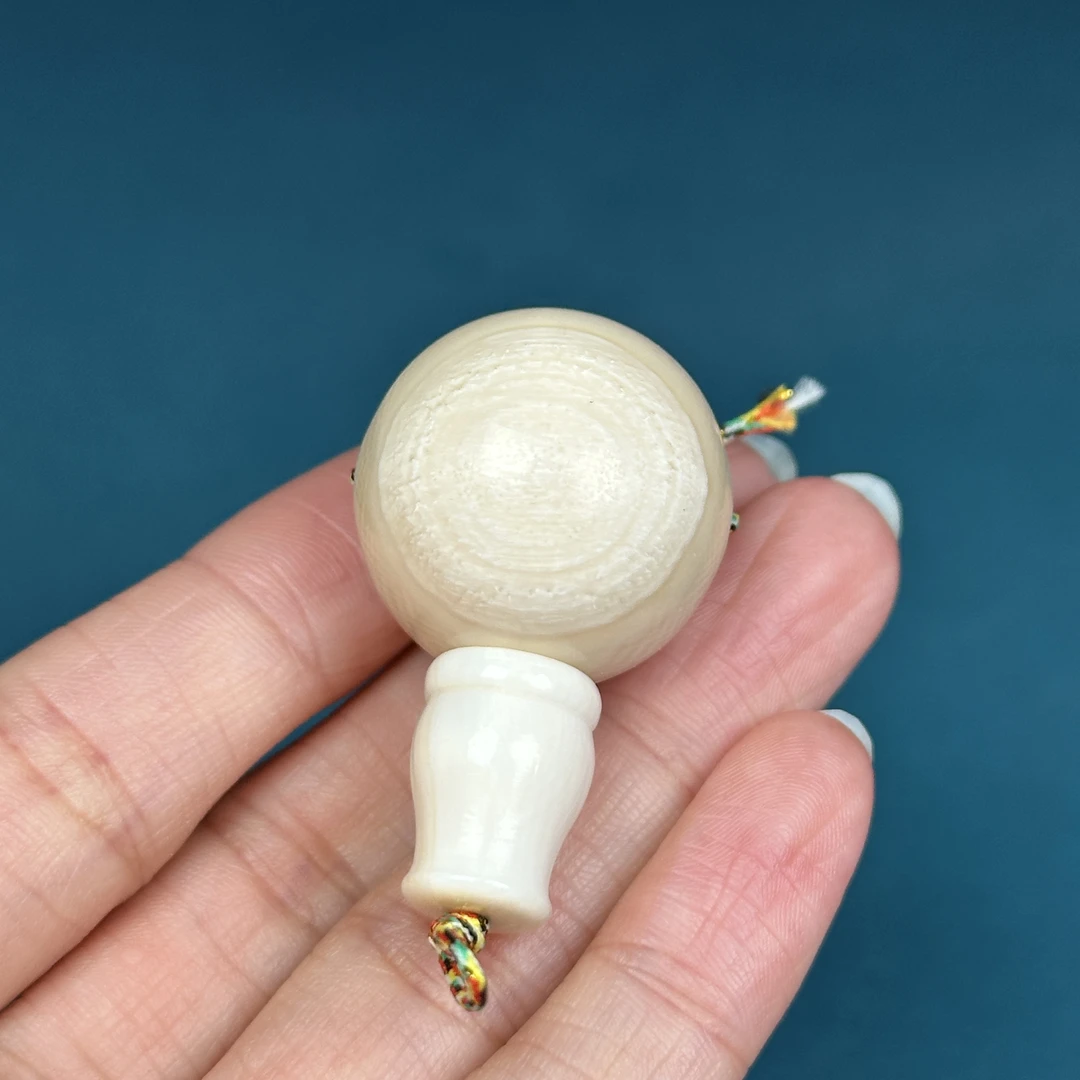 S3469天然猛犸牙 三通 24X40mm支持鉴定假一罚四