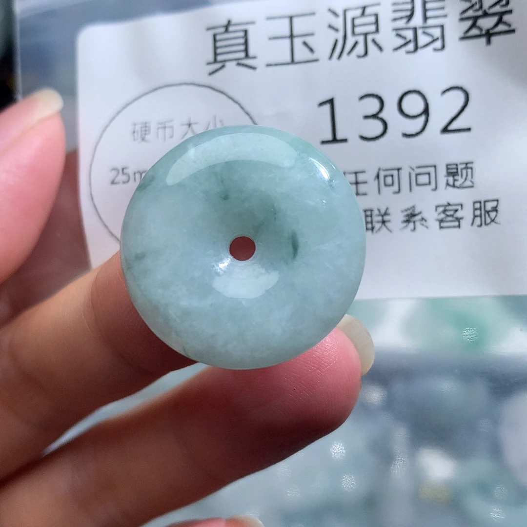 翡翠未镶嵌颈饰1392