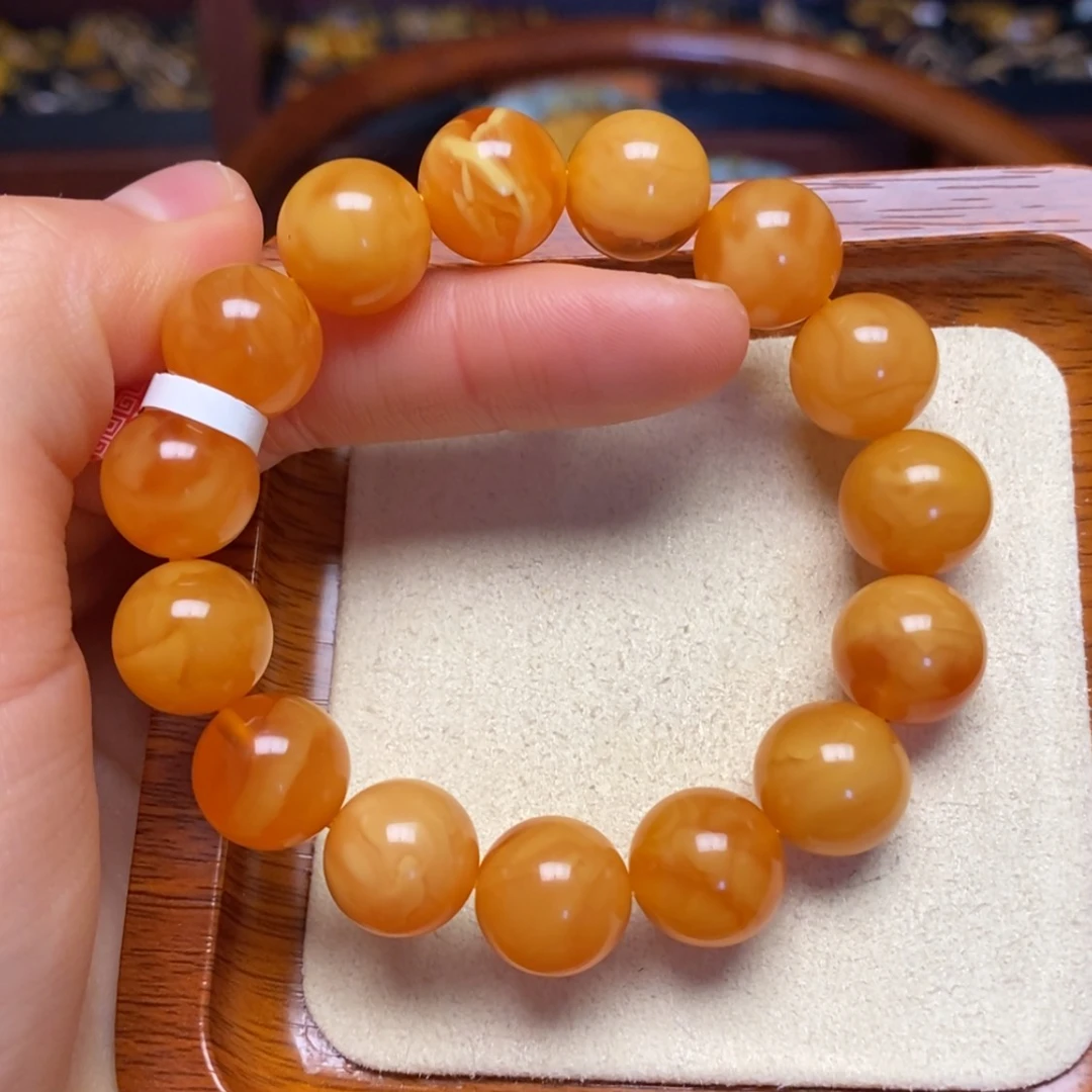 【闪购商品】蜜蜡手链未镶嵌手串