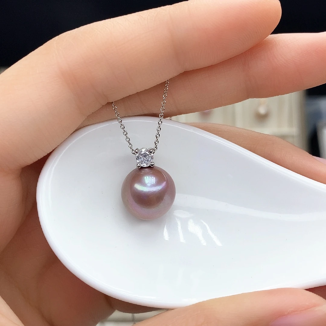 淡水珍珠合金颈饰