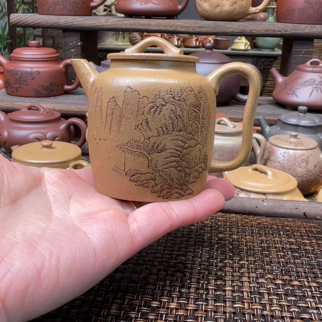 茶壶紫砂宜兴原矿紫砂手工制150