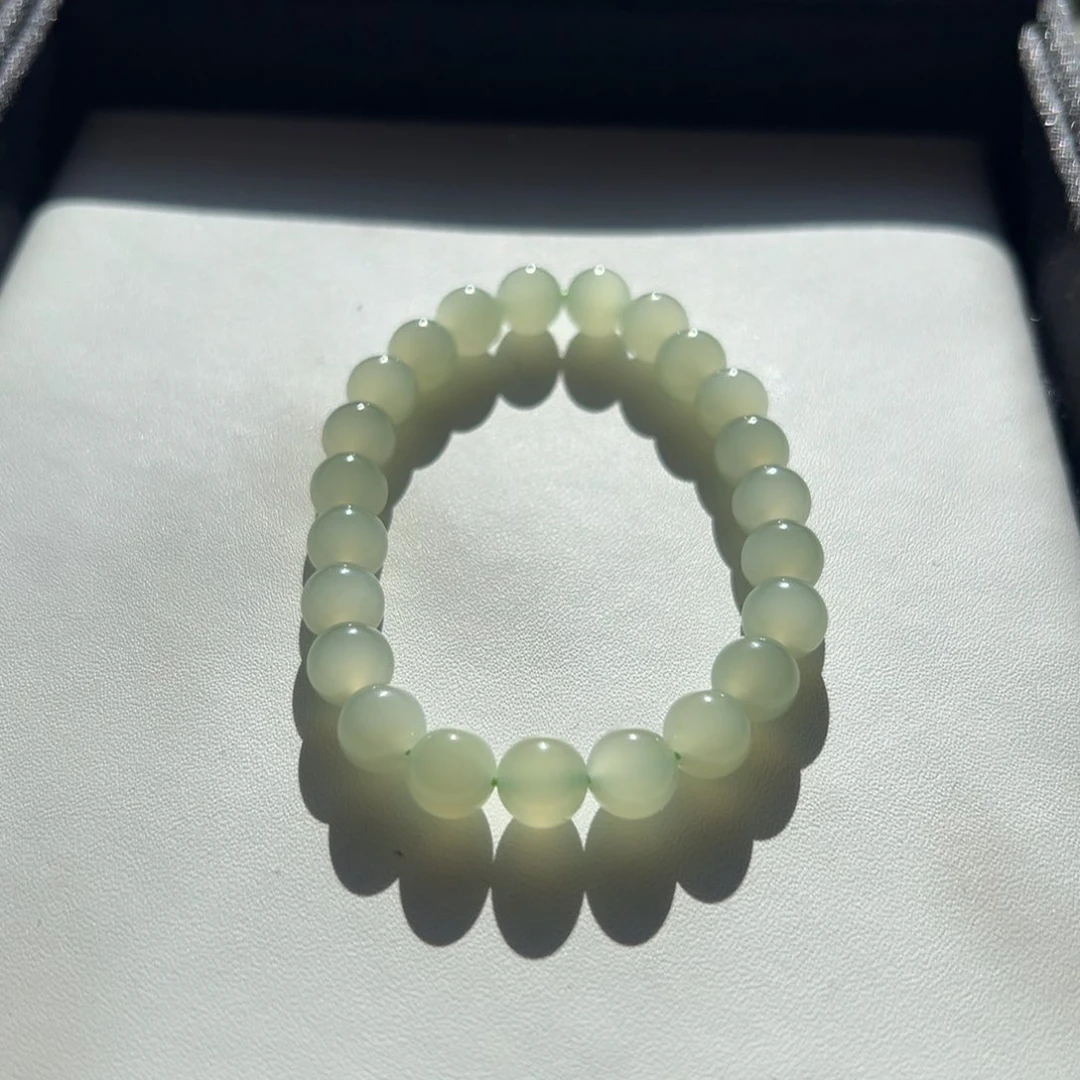 和田玉手串未镶嵌