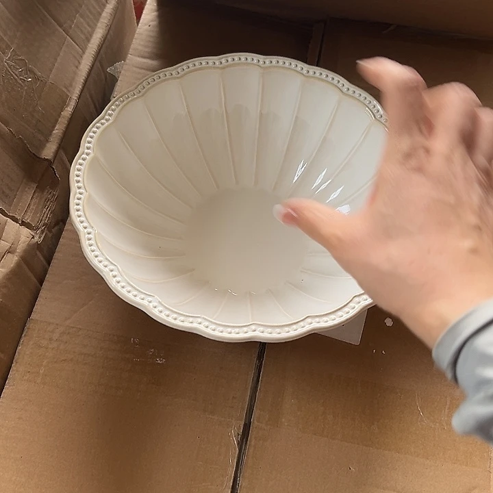 瓷片全厂瑕疵商品10寸汤