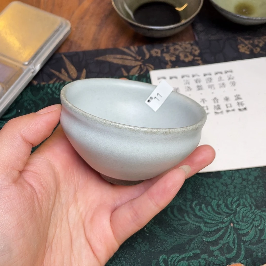 茶盏11 福临号建盏柴烧薄胎