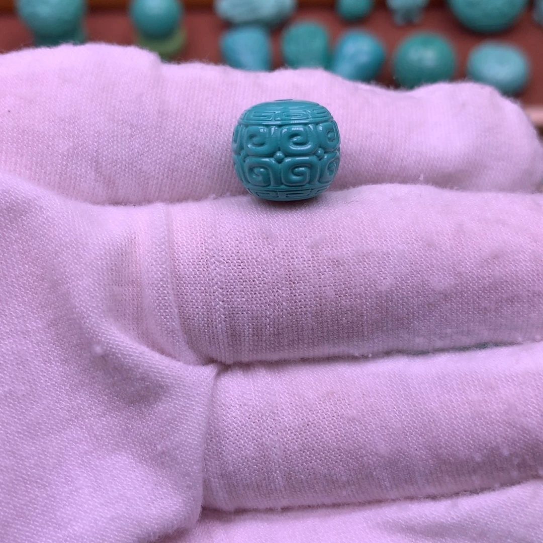 湖北原生态卡13回纹蓝绿