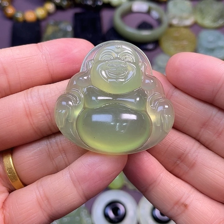 蛇纹石玉未镶嵌手链