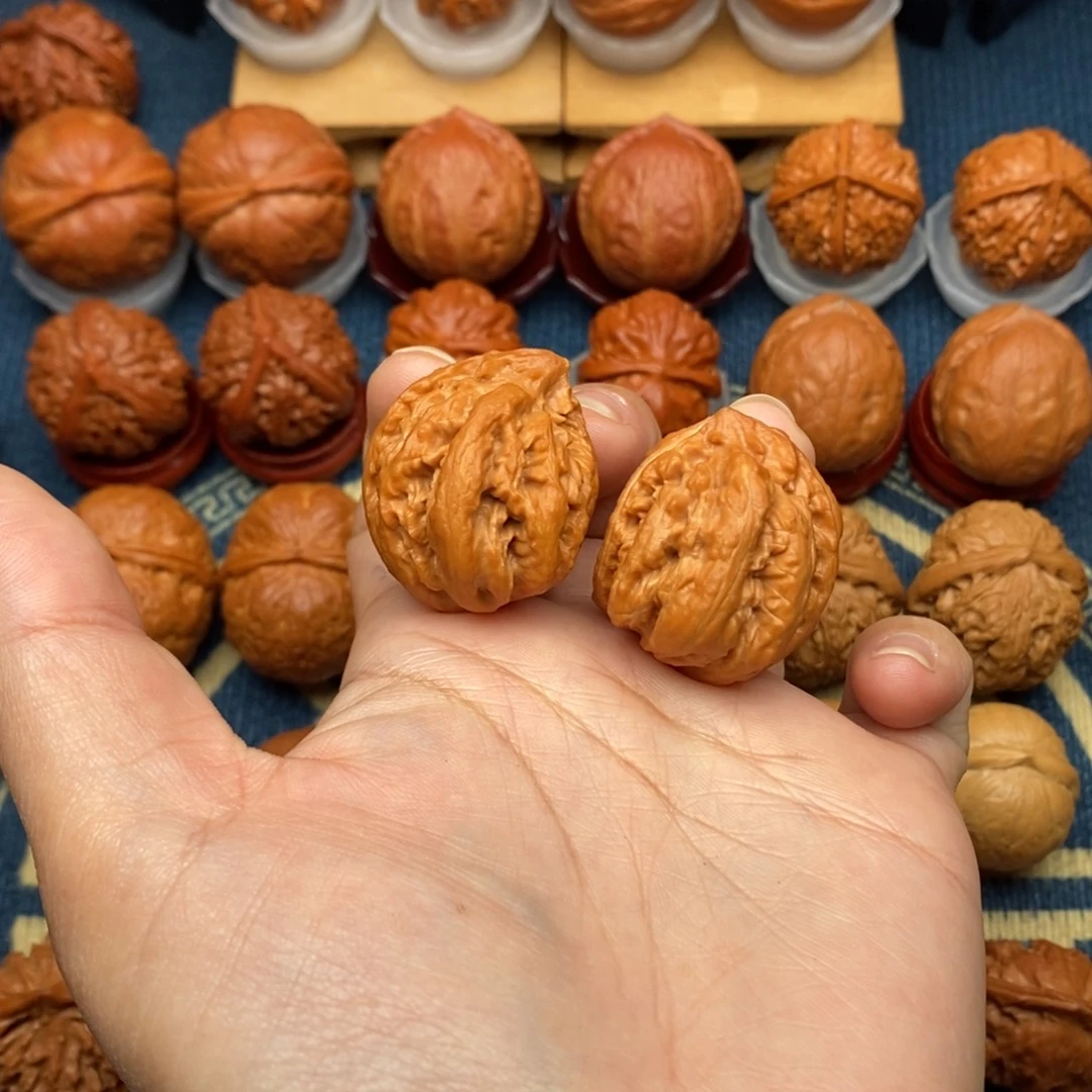 乾***马把件文玩核桃半壁江山