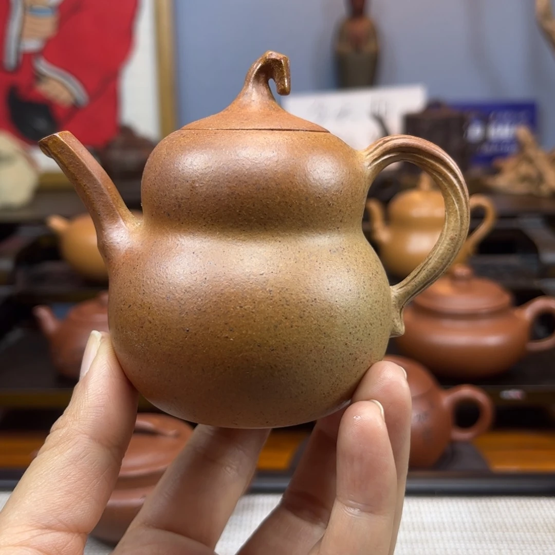 紫砂茶壶L***黍紫砂茶具半手工制作