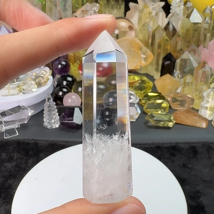 未镶嵌珠宝半成品水晶白水晶