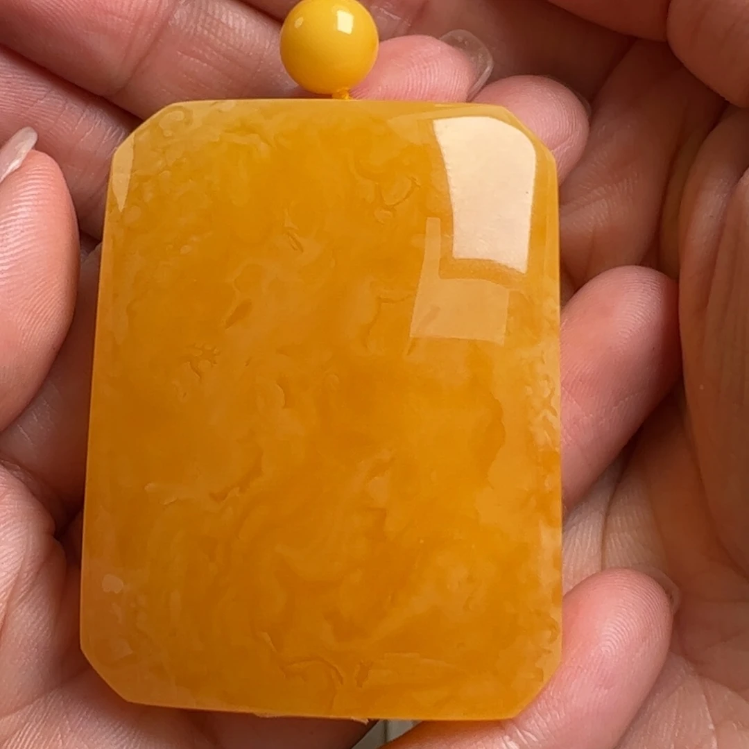 蜜蜡毛衣链未镶嵌无优化