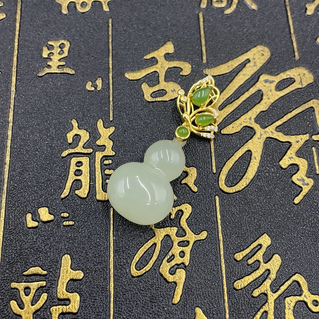 BY0705FXH标018 北玉精选 和田玉挂件