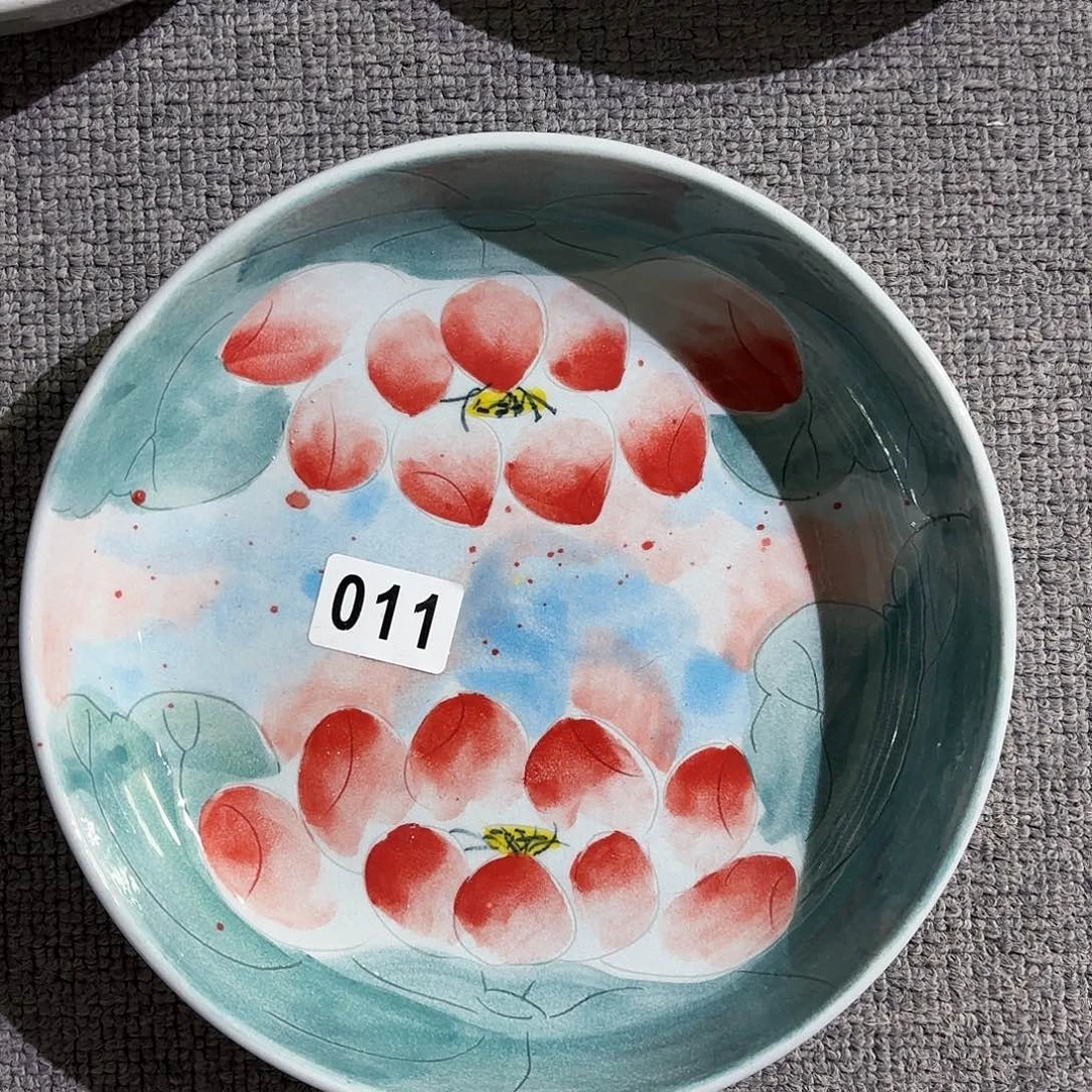 景德镇手绘高温釉下彩陶瓷茶具