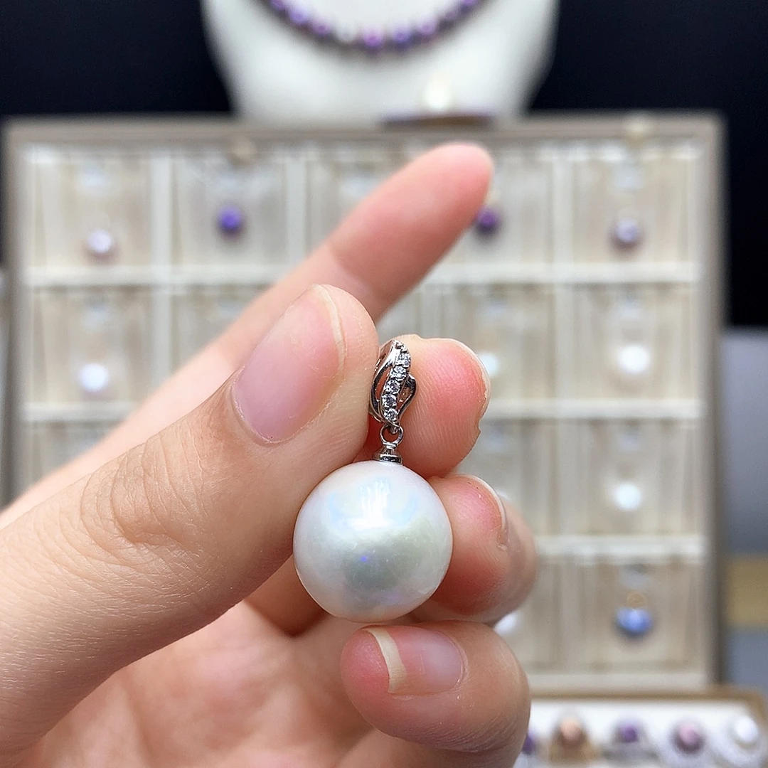 淡水珍珠颈饰合金