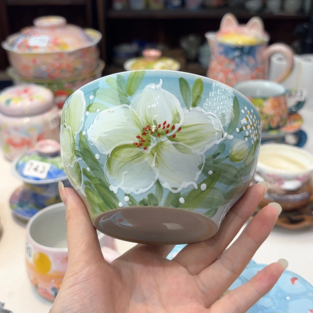 景德镇手绘高温釉下彩陶瓷茶具