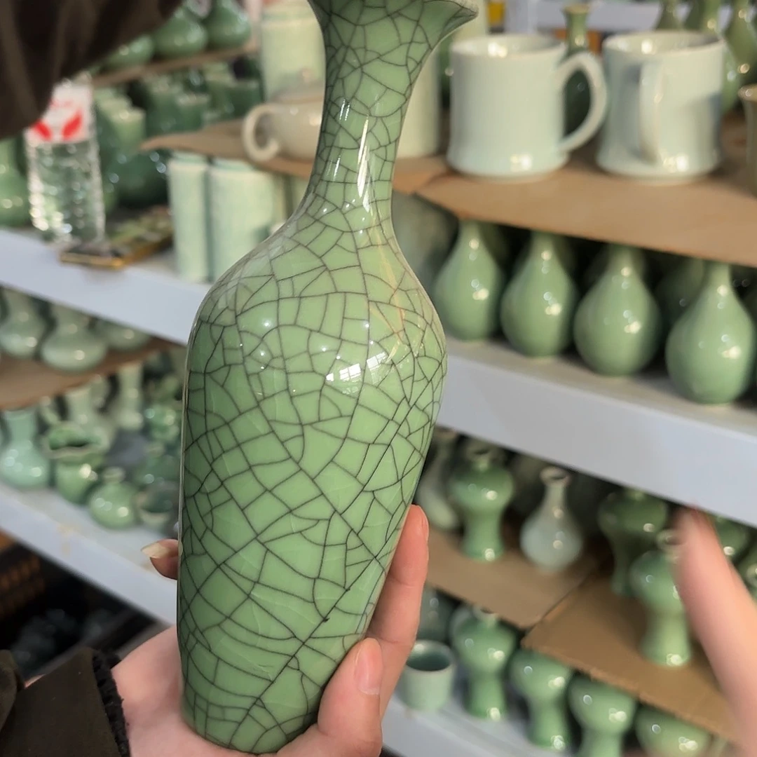 龙泉云间青瓷小米茶器