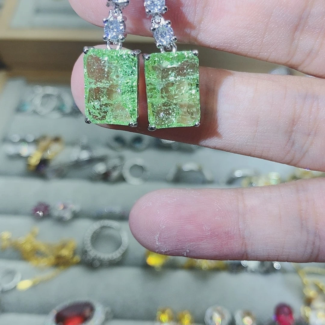 【闪购商品】水晶戒指银S925镶嵌