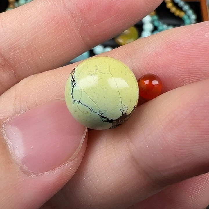 南红玛瑙未镶嵌配饰卡12.6