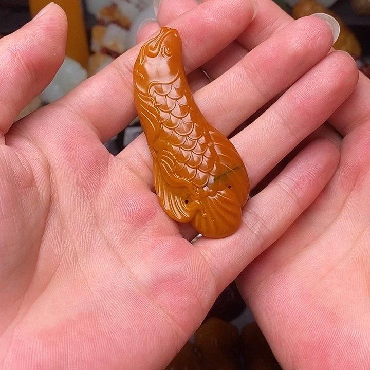 和田玉未镶嵌挂件真****在