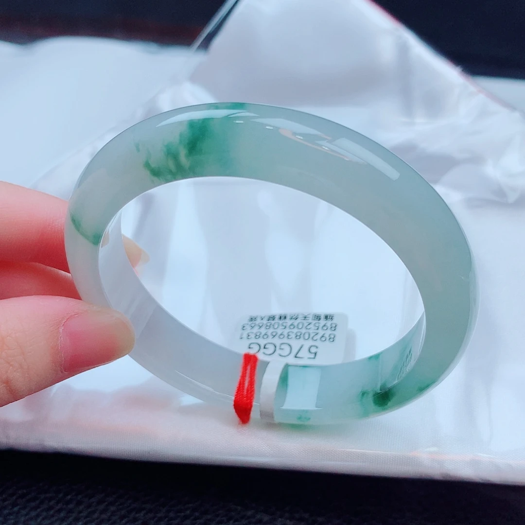 翡翠未镶嵌手镯缅甸天然翡翠A货手镯