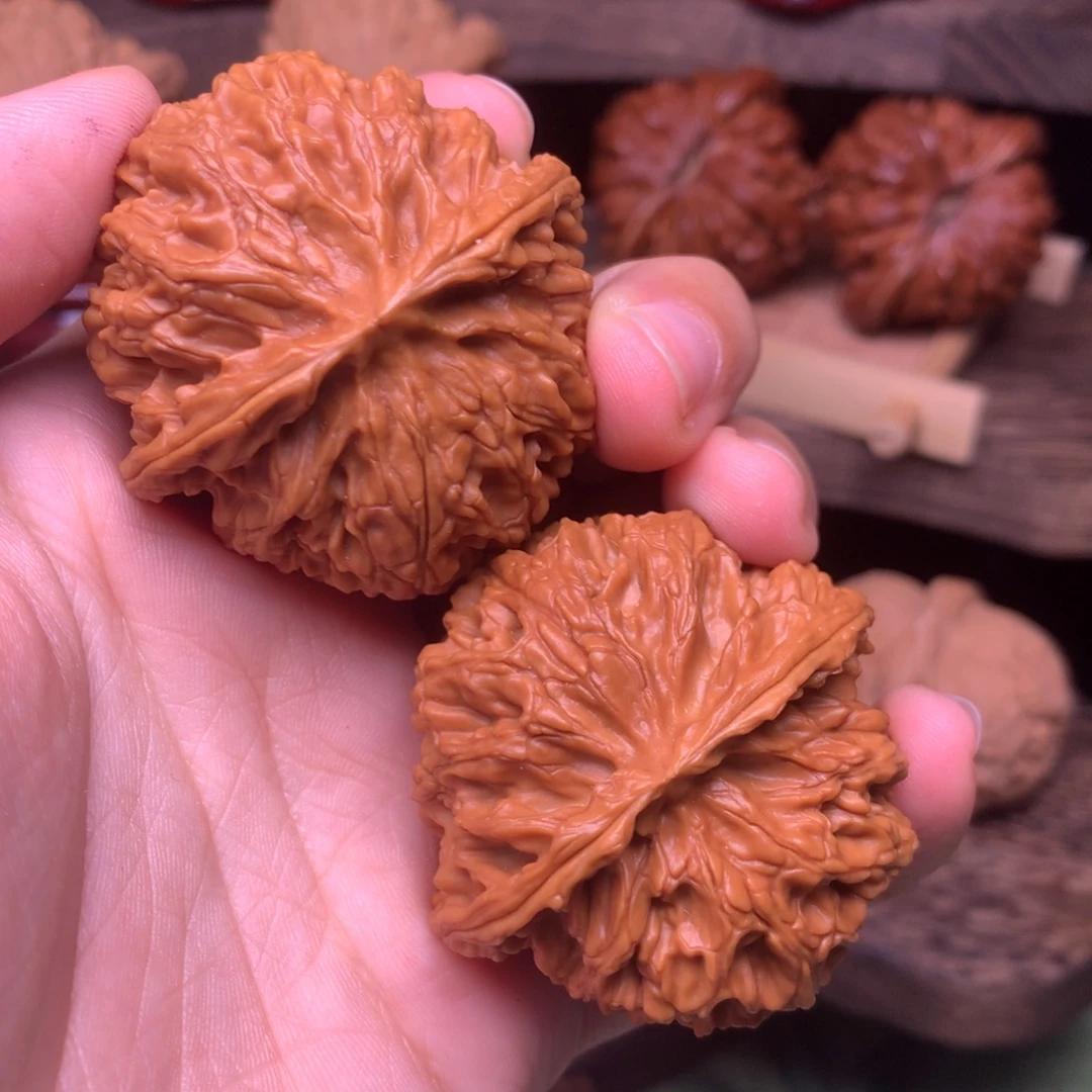 把件文玩核桃44苹果全品