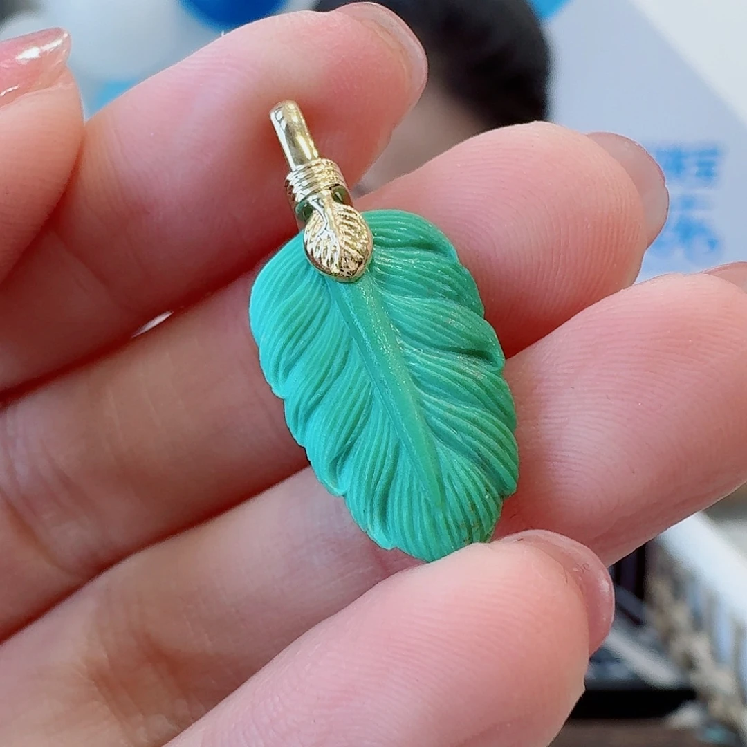 未镶嵌绿松石珠宝奇石