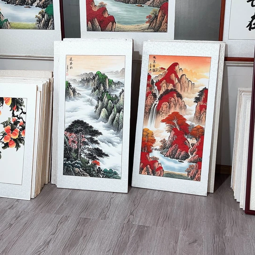 时***8国画手绘保证假一罚万
