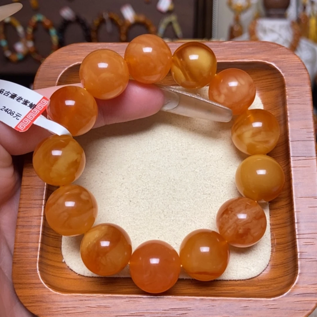 【闪购商品】手链蜜蜡未镶嵌手串