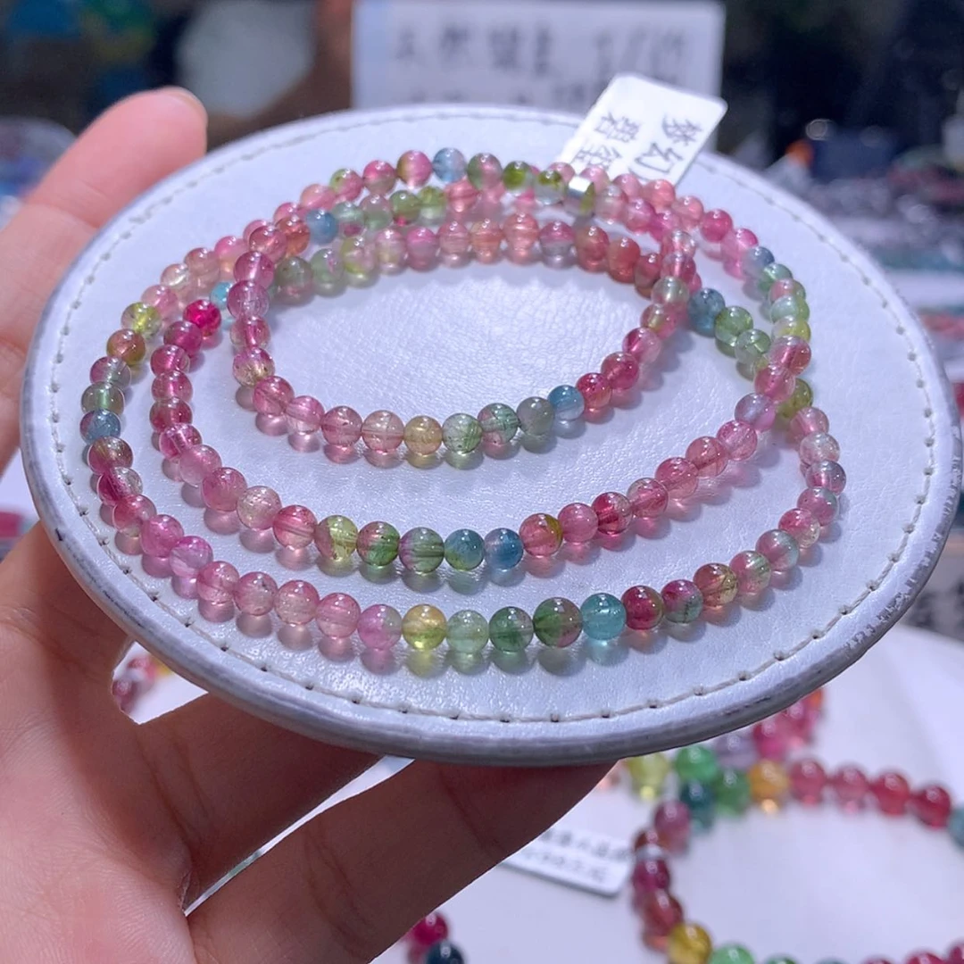 【闪购商品】未镶嵌手串碧玺4.3m