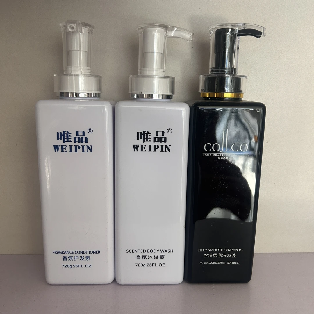 唯品洗护沐三件套去屑滋养沐浴露洗发水护发素说话清爽洗护套装